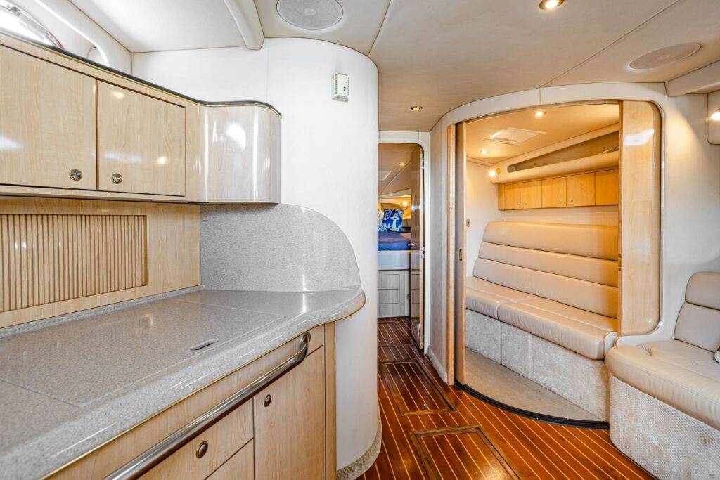 45ft Sea Ray Sundancer Yacht Rental Miami 🌅 | Sunset Cruise & Sandbar Combo from $750 10 %Miami Yacht Rentals%