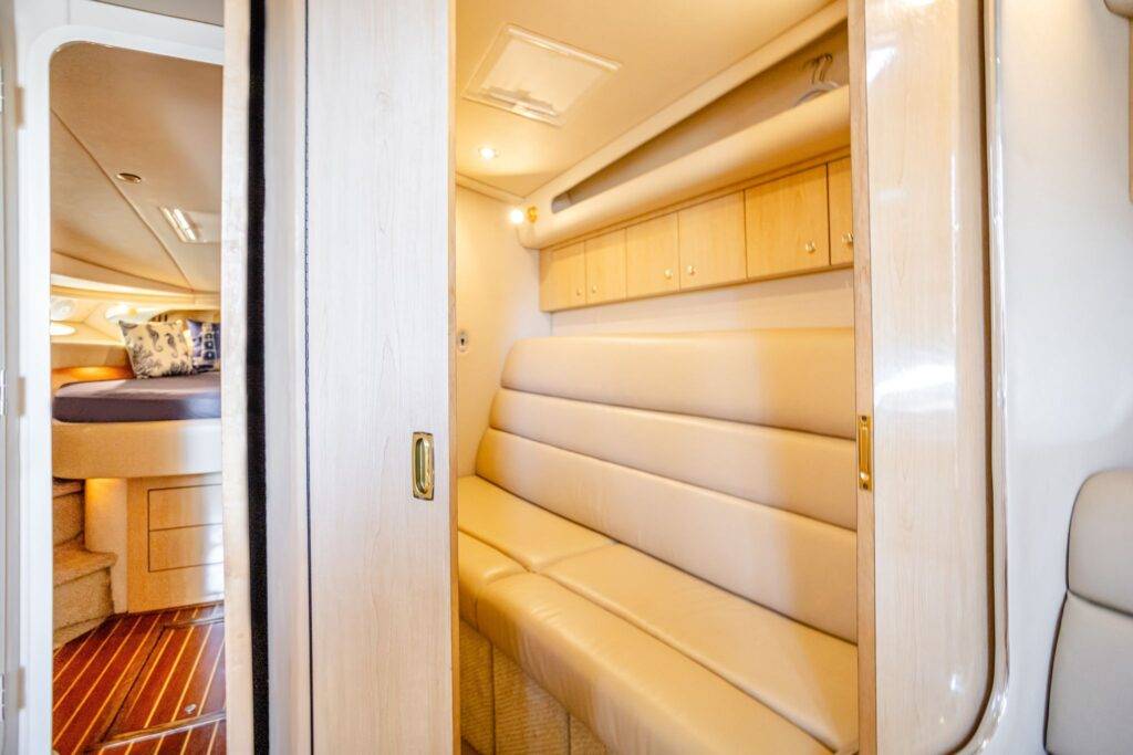 45ft Sea Ray Sundancer Yacht Rental Miami 🌅 | Sunset Cruise & Sandbar Combo from $750 7 %Miami Yacht Rentals%
