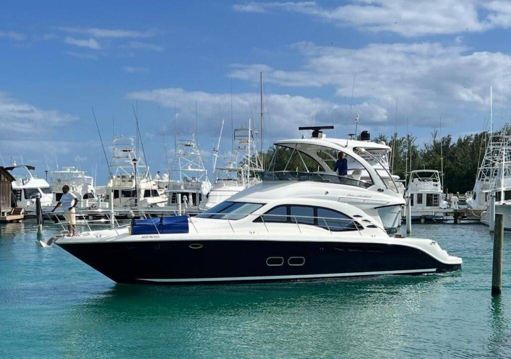 37ft Sea Ray Bridge “Amar” Yacht Rental Miami Beach 🌙 | Private Skyline Charter from $900 1 %Miami Yacht Rentals%