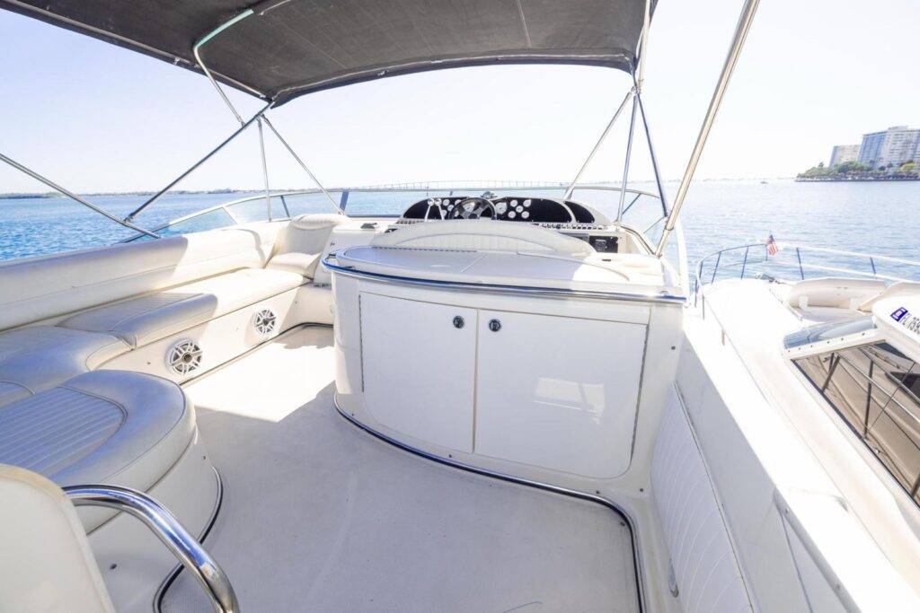 50ft Maxum Yacht Rental Miami 🥂 | Sandbar & Sunset Experience from $925 3 %Miami Yacht Rentals%