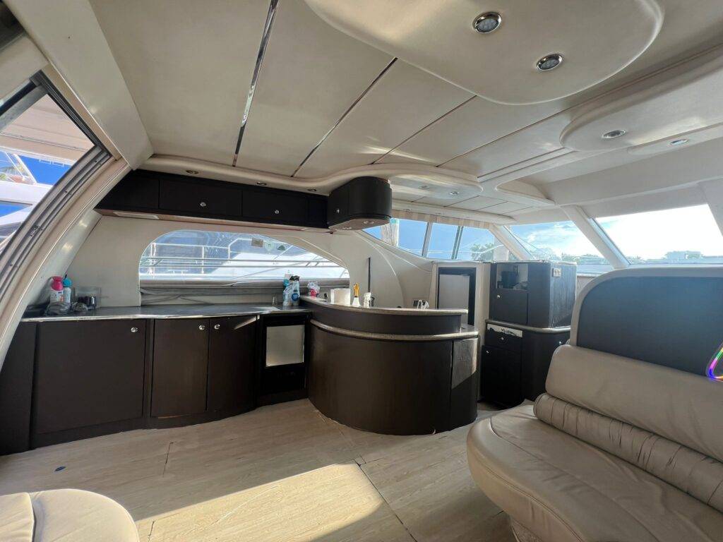 50ft Maxum Yacht Rental Miami 🥂 | Sandbar & Sunset Experience from $925 6 %Miami Yacht Rentals%