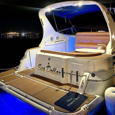33ft Sea Ray Yacht Rental Miami River 🚤 | Intimate River & Bay Cruise from $750 4 %Miami Yacht Rentals%