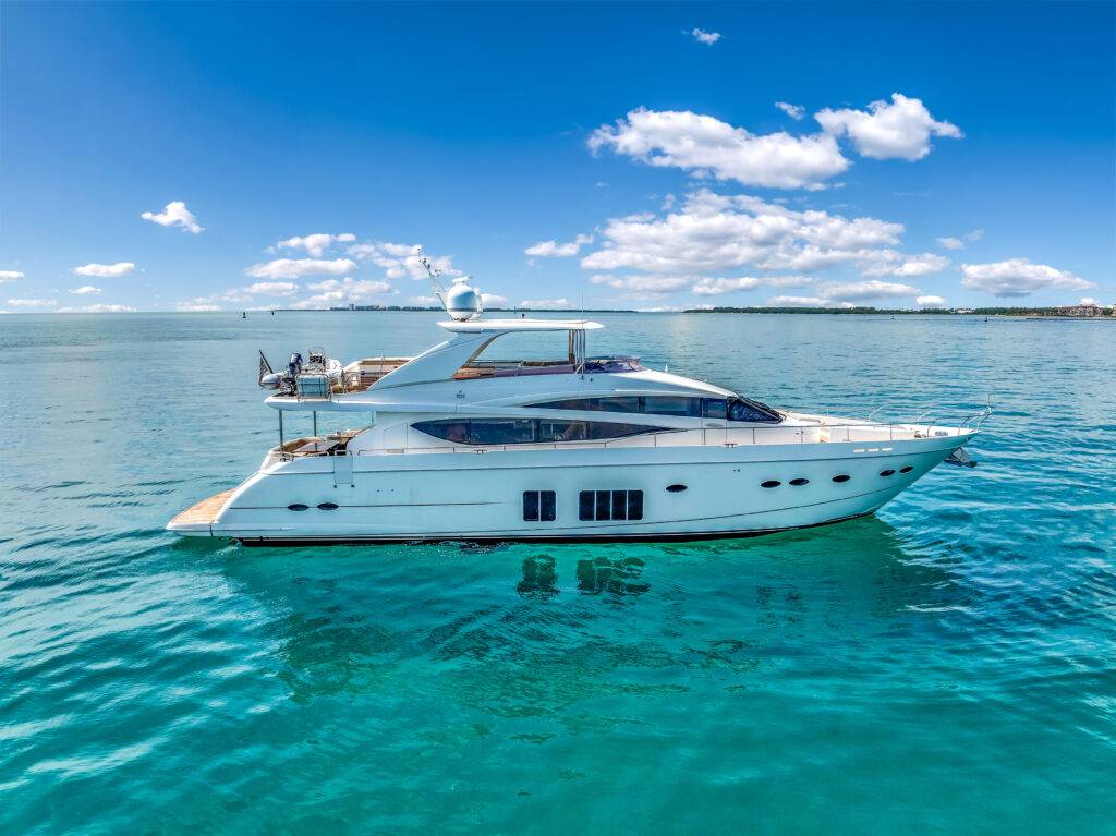 88ft Princess Yacht Rental | Miami Beach Luxury 🛥️ 6 %Miami Yacht Rentals%