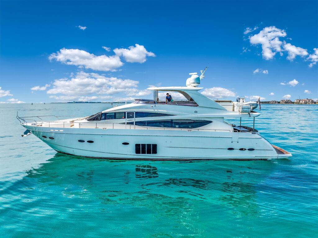 88ft Princess Yacht Rental | Miami Beach Luxury 🛥️ 5 %Miami Yacht Rentals%