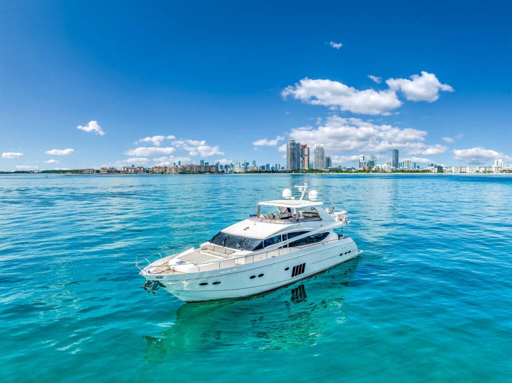 88ft Princess Yacht Rental | Miami Beach Luxury 🛥️ 10 %Miami Yacht Rentals%