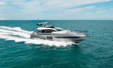 80ft Azimut Sport Yacht Charter | Miami Beach Marina Pier E 🚤 6 %MAlquiler de yates en Miami%