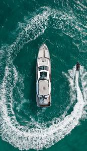 80ft Azimut Sport Yacht Charter | Miami Beach Marina Pier E 🚤 3 %MAlquiler de yates en Miami%