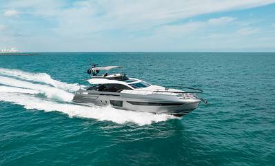 80ft Azimut Sport Yacht Charter | Miami Beach Marina Pier E 🚤 5 %MAlquiler de yates en Miami%