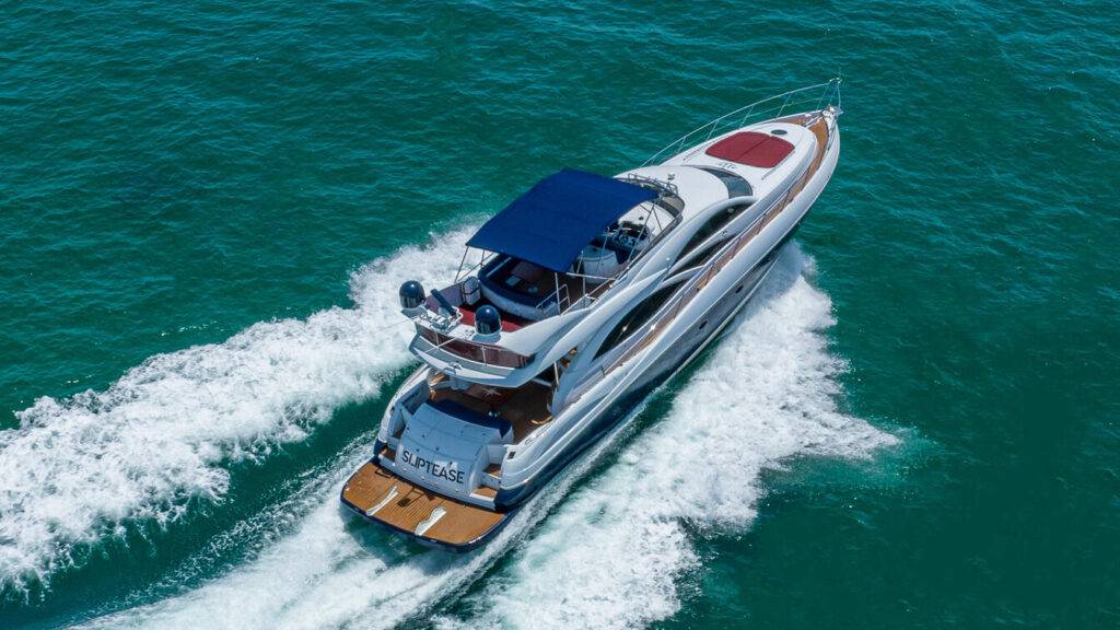 80ft Sunseeker “Sliptease” Alquiler de Yates | Miami Bayside 🎶 6 %MAlquiler de yates en Miami%