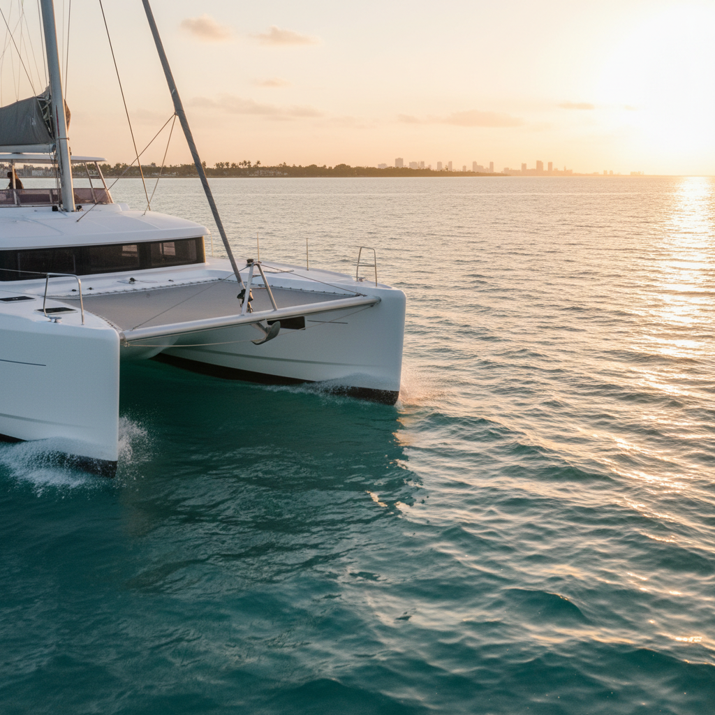 Catamaran charters in Miami (stable & spacious) 2 Frequently Asked Questions about Catamaran Charters in Miami – Stable & Spacious Sailing | Private Charters & Sunset Tours!
