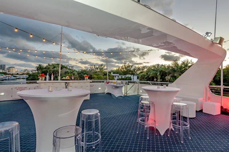 The Lady Bis Exclusive Yacht Venue for Grand Celebrations • Miami 🌊 12 %Miami Yacht Rentals%