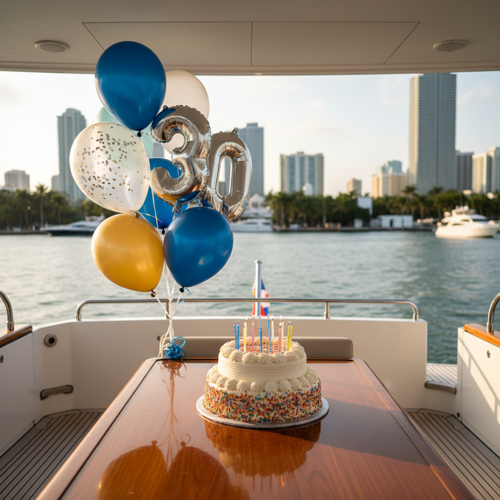 Birthday yacht in Miami — packages by age group 1 Miami Birthday Yacht Charters: Packages by Age Group for Kids, Teens, Adults & VIPs Today!