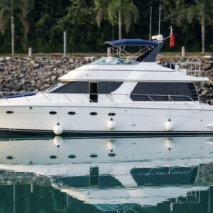 54ft Carver Periboat Yacht Rental Panama 🌊 | Family & Friends Charter