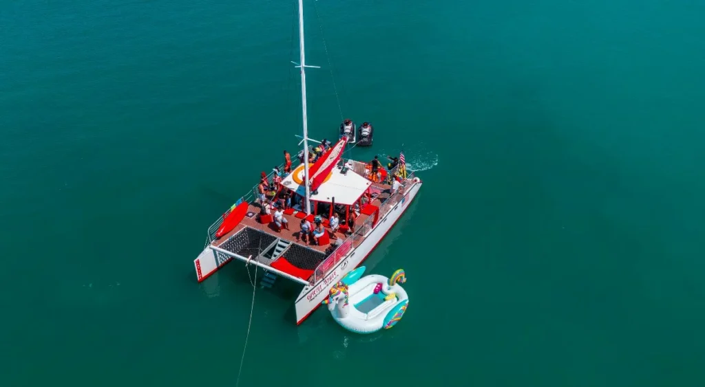 50ft Catamaran with Water Toys • Fun Group Charter & Activities Experience 🌊 7 %Miami Yacht Rentals%