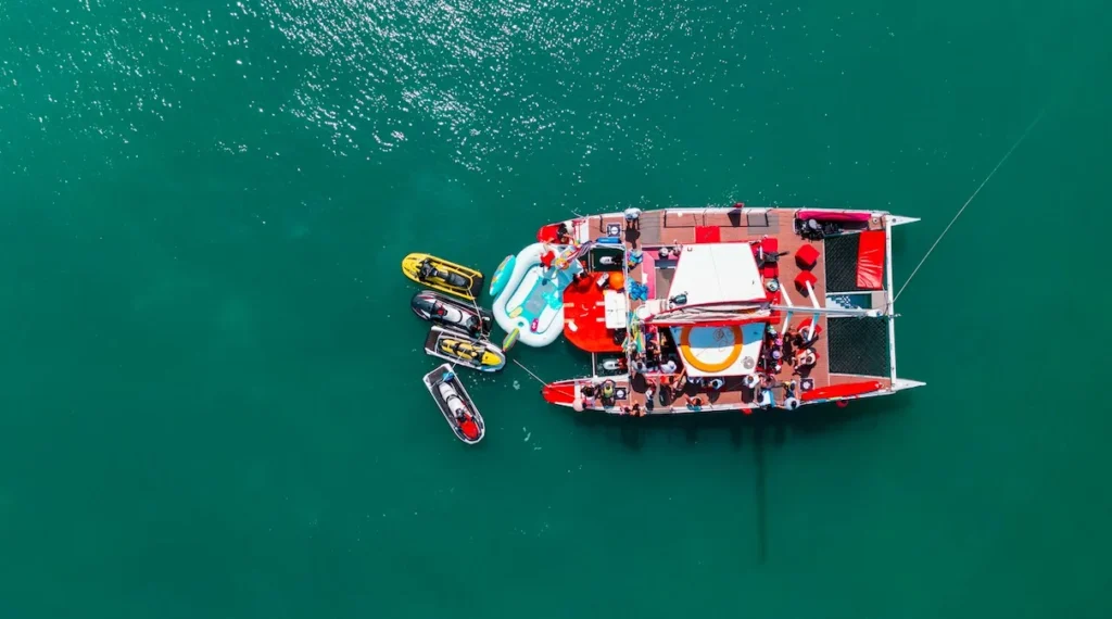 50ft Catamaran with Water Toys • Fun Group Charter & Activities Experience 🌊 2 %Miami Yacht Rentals%