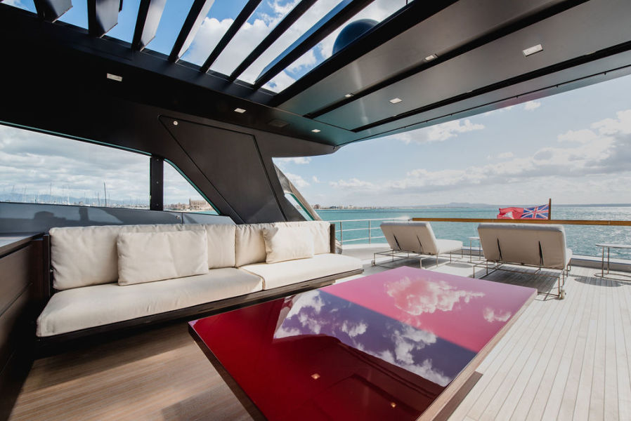 88ft San Lorenzo “Rocio Flores” Mega Yacht Charter | Miami 🌊 6 %Miami Yacht Rentals%