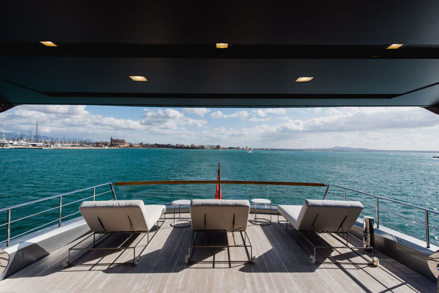 88ft San Lorenzo “Rocio Flores” Mega Yacht Charter | Miami 🌊 7 %Miami Yacht Rentals%