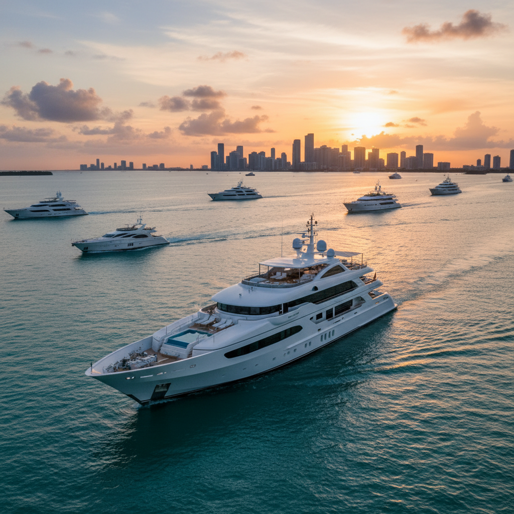 Alquiler de superyates y megayates en Miami (requisitos)