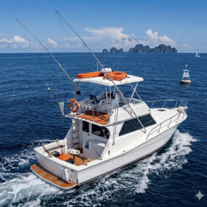 41ft Viking Yacht Charter Panama | Taboga & Contadora Adventures From $1,700