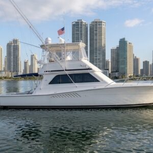46ft Viking Yacht Rental Panama 🎣 | Sportfishing & Cruising