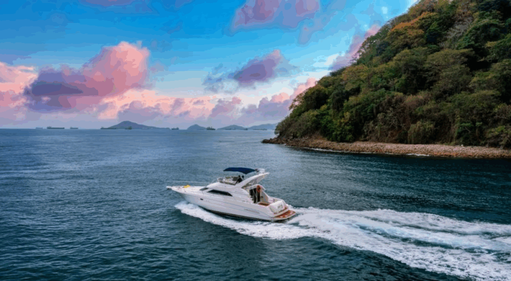 47ft Sea Ray Yacht Charter Panama | Luxury Island Escapes From $1,300 6 %Miami Yacht Rentals%