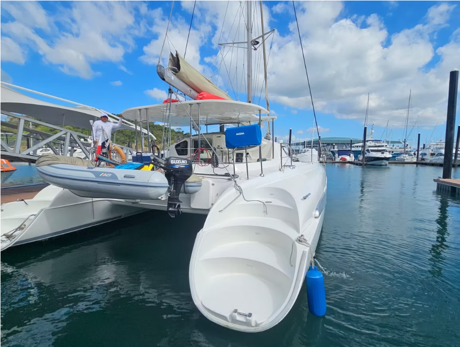 46ft Fountaine Pajot Catamaran Panama ⛵ | Island Hopping 13 %Miami Yacht Rentals%