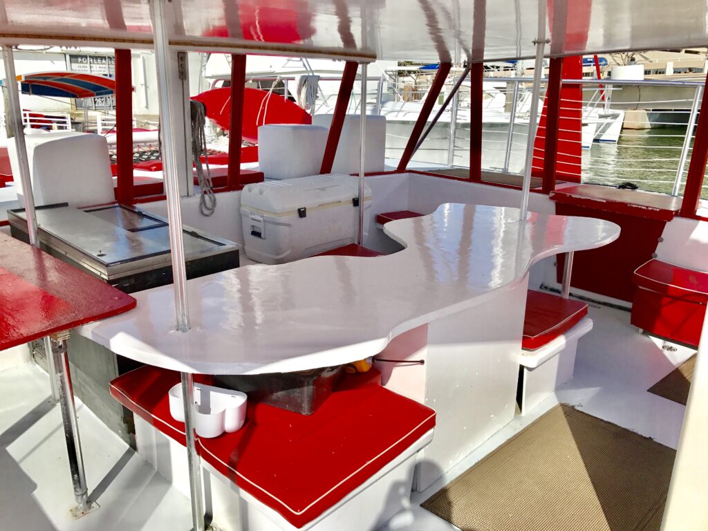 Red Cat Catamaran Venue for Large Events • 45 Guest Capacity 🎵 10 %Miami Yacht Rentals%