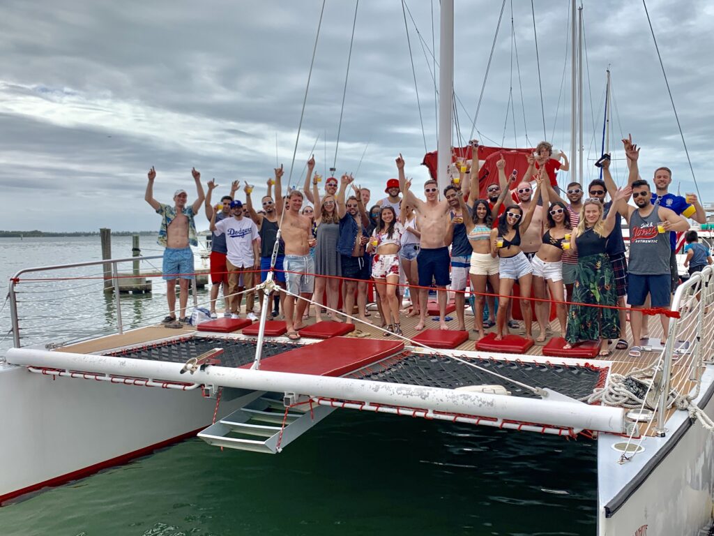 Red Cat Catamaran Venue for Large Events • 45 Guest Capacity 🎵 12 %Miami Yacht Rentals%