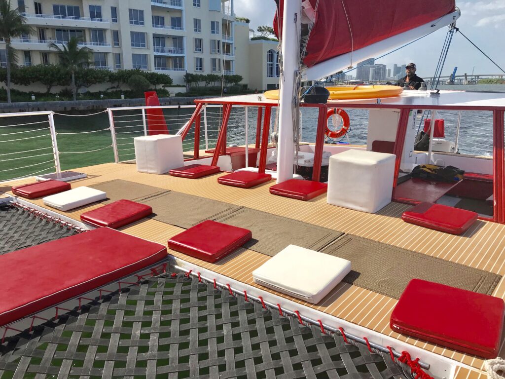 Red Cat Catamaran Venue for Large Events • 45 Guest Capacity 🎵 2 %Miami Yacht Rentals%