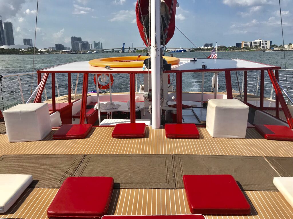 Red Cat Catamaran Venue for Large Events • 45 Guest Capacity 🎵 3 %Miami Yacht Rentals%