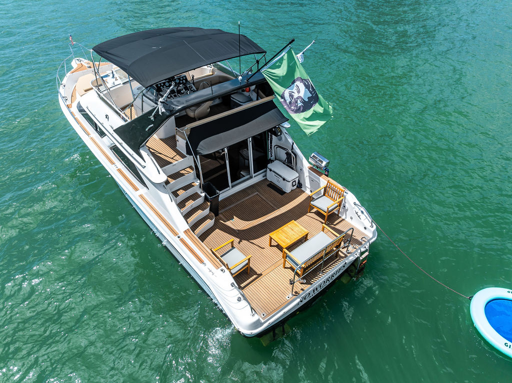 48ft Sea Ray Bridge Yacht Rental Miami 🌙 | 15 Guests • Commercial License 7 %Miami Yacht Rentals%