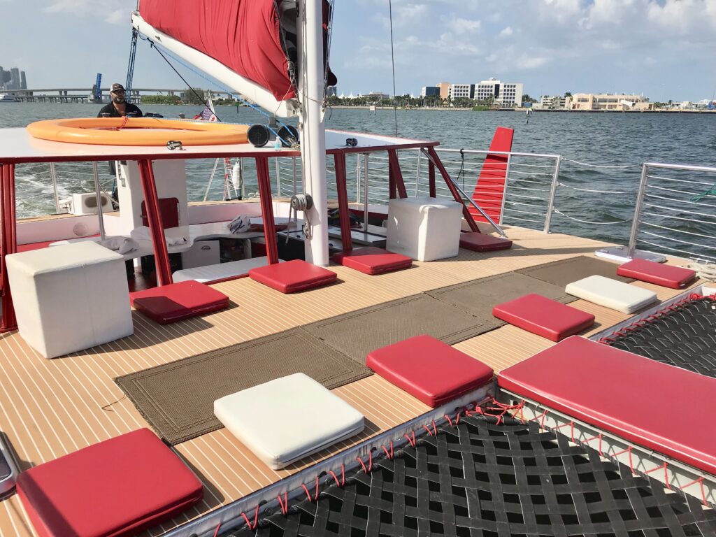 Red Cat Catamaran Venue for Large Events • 45 Guest Capacity 🎵 6 %Miami Yacht Rentals%