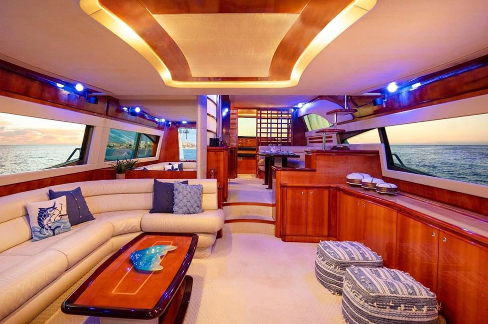 80ft Astondoa “El Patron” Yacht Charter | Miami Beach 💼 9 %Miami Yacht Rentals%