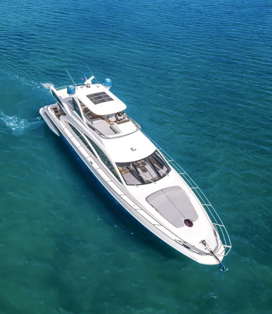 65ft Azimut “Titos” Yacht Charter (Bayside) 🌴 | Party & Sandbar Experience 12 %Miami Yacht Rentals%