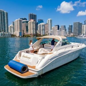 50ft Sea Ray Sundancer “FANTASEA” ✨ | Miami Yacht Charter