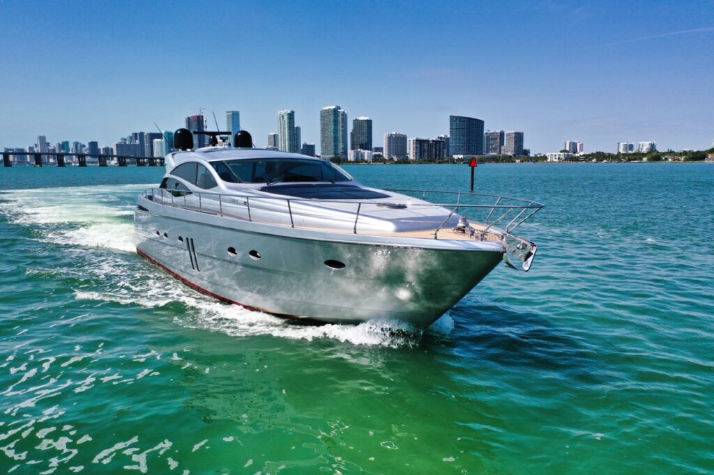 65ft Pershing “James Bond” – Feeling Yachty | Miami Yacht Rentals 1 %Miami Yacht Rentals%