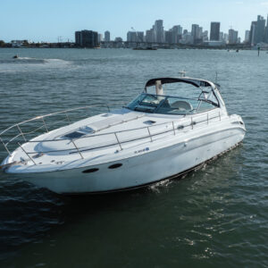 45ft Sea Ray "MR GEM" Yacht Charter Miami 🌴 | Sandbar & Bay Rental