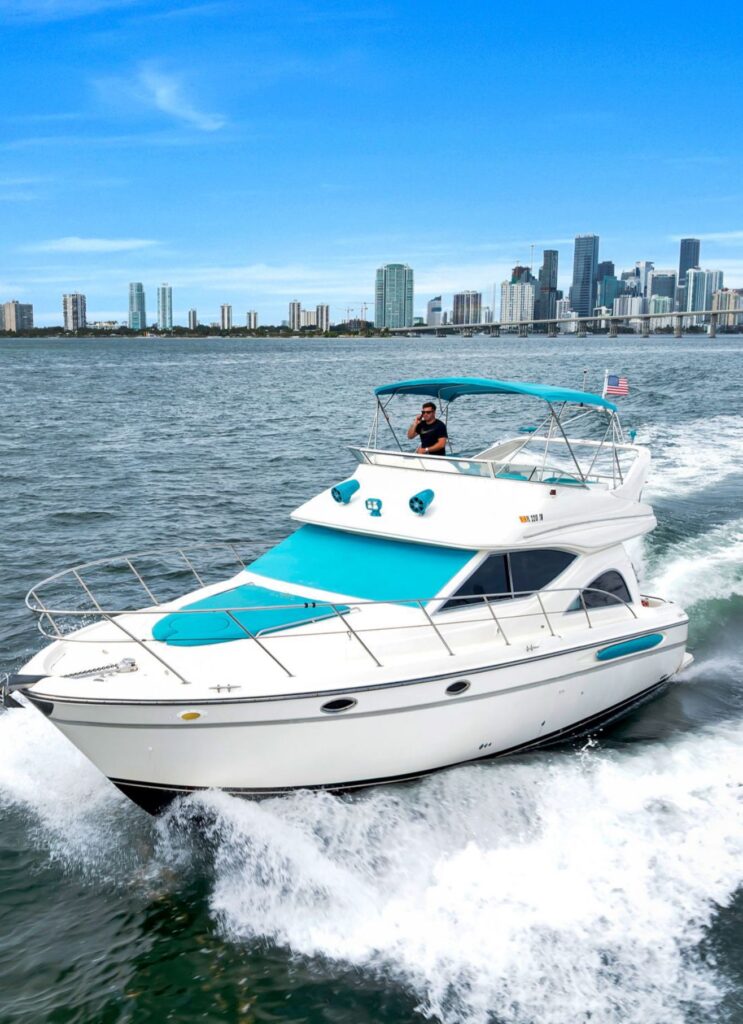 Cheapest yacht rentals in Miami 🎉 Find affordable yacht rentals, budget-friendly party boats & discounted charters with transparent pricing & no hidden fees. 66 50ft Blue Luxury value-focused Miami yacht rental