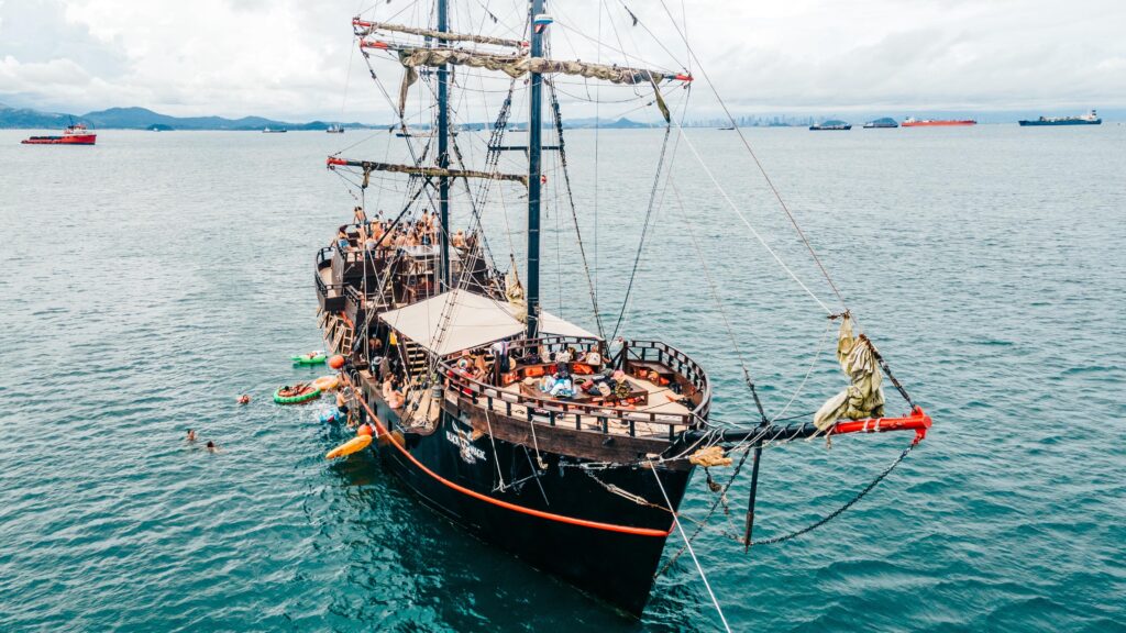 Black Magic Pirate Ship Charter Panama | Unique Private Boat Experience 7 %Miami Yacht Rentals%
