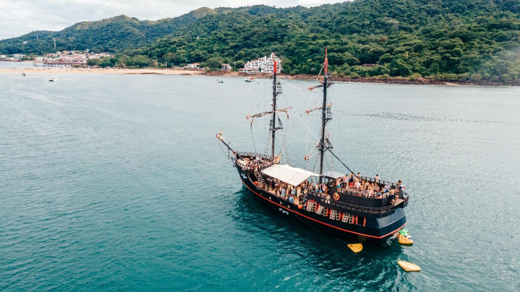 Black Magic Pirate Ship Charter Panama | Unique Private Boat Experience 6 %Miami Yacht Rentals%
