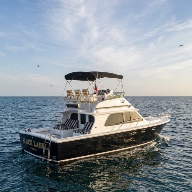 32ft Blackfin “Black Label” Panama yacht rental