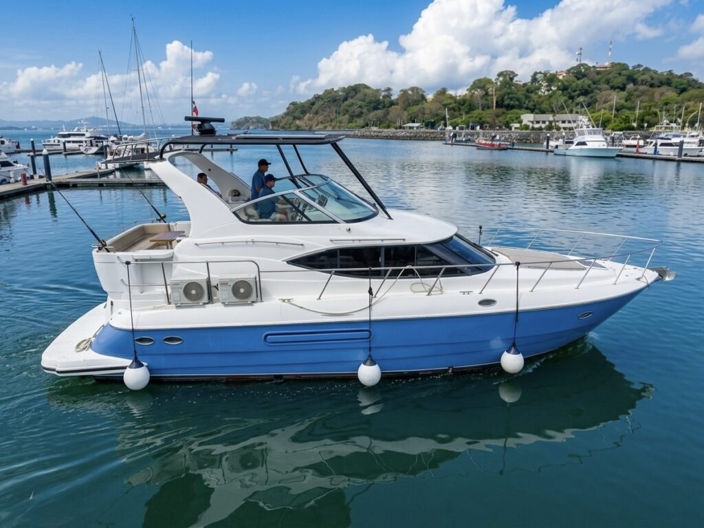 Alquiler de yates crucero de 50 pies en Panamá | Fiestas privadas y excursiones a Taboga | Desde $1,300 3 %MAlquiler de yates en Miami%