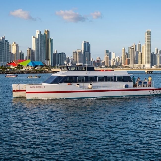 Pearl Islands Ferry Panama yacht rental