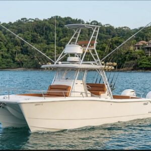 36ft Panamax High-Speed Catamaran Panama | Pearl Islands Charter From $950