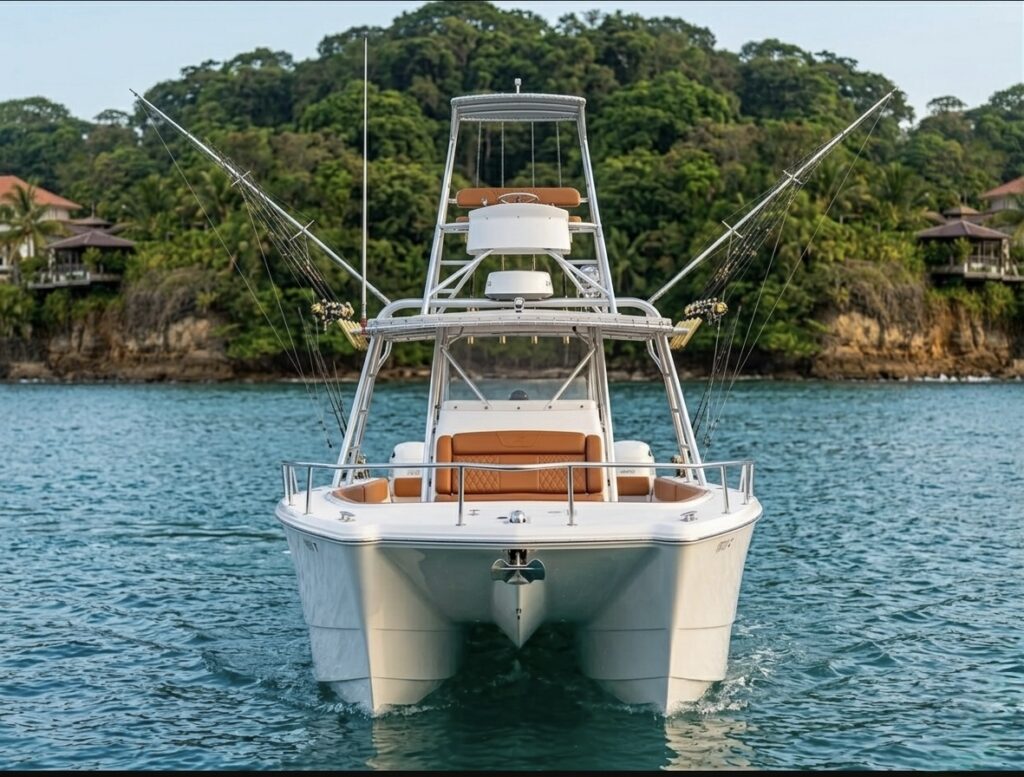 Catamarán de alta velocidad Panamax de 36 pies en Panamá | Alquiler en las Islas Perla desde $950 2 %MAlquiler de yates en Miami%
