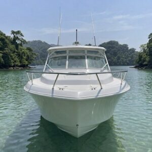 Miami desayuno catering 🍳🥐 Yacht-ready desayuno y brunch menús, pasteles, barras de café y bocados ligeros para las cartas de la mañana y salidas corporativas. 3 Alquiler de Yates en Panamá: Contender Express "Teikirisi" de 38 pies