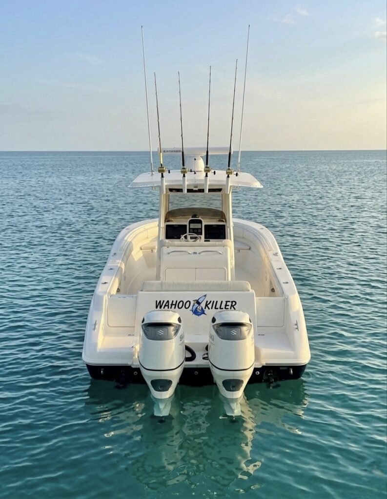 Alquiler de la embarcación «Deep Impact Wahoo Killer» de 33 pies en Panamá | Excursiones de pesca y visitas a las islas desde $800 2 %MAlquiler de yates en Miami%