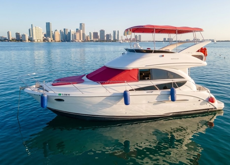 Cheapest yacht rentals in Miami 🎉 Find affordable yacht rentals, budget-friendly party boats & discounted charters with transparent pricing & no hidden fees. 55 43ft Pink Meridian Miami Yacht Rental