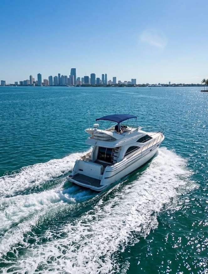 Cheapest yacht rentals in Miami 🎉 Find affordable yacht rentals, budget-friendly party boats & discounted charters with transparent pricing & no hidden fees. 87 55ft Exsea Mer Miami Yacht Charter