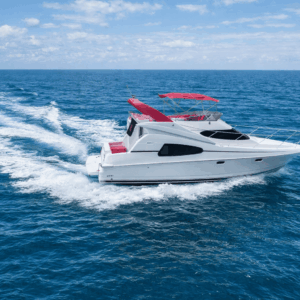 Miami desayuno catering 🍳🥐 Yacht-ready desayuno y brunch menús, pasteles, barras de café y bocados ligeros para las cartas de la mañana y salidas corporativas. 2 Alquiler de Yates Barbie II en Miami de 45 pies — Mariam